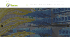 Desktop Screenshot of dtx-solutions.com